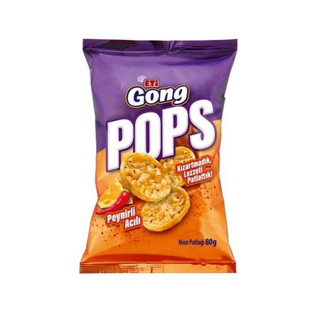 Gong Pops Peynirli Acili