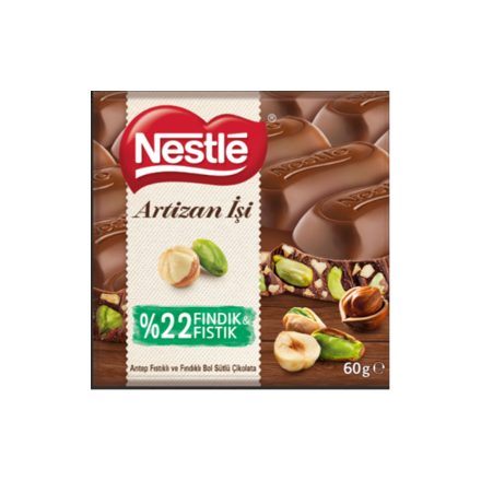 Nestlé Artizan Sütlü Fındık Fıstık