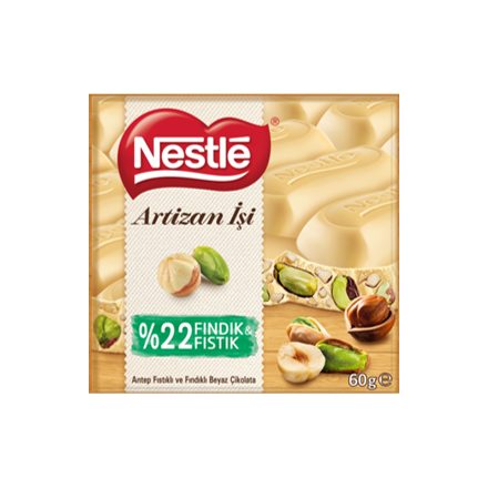 Nestlé Artizan Beyaz Fındık Fıstık